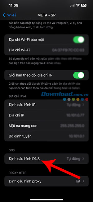 cach thiet lap 1 1 1 1 tren iOS 9*465984