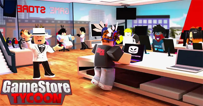 Game Store Tycoon là một trò chơi mô phỏng ROBLOX, cho bạn phát triển của hàng của mình