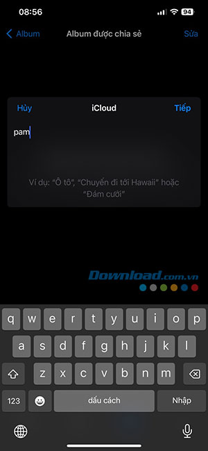 cach tao album duoc chia se tren iPhone 11*466091