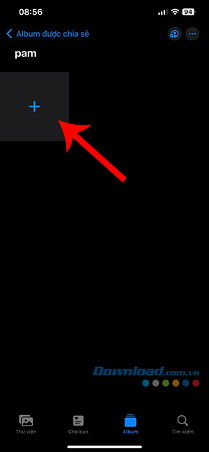 cach tao album duoc chia se tren iPhone 13*466088