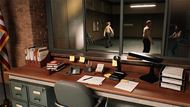 Quản lý đồn cảnh sát từ A-Z trong game mô phỏng Police Station Simulator
