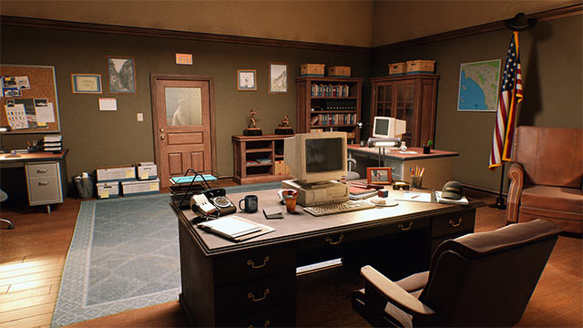Số tiền kiếm được trong Police Station Simulator game dùng để trang trí và nâng cấp đồn cảnh sát