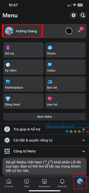 cach bat che do chuyen nghiep tren Facebook 1*466288