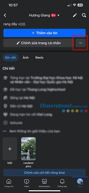 cach bat che do chuyen nghiep tren Facebook 2*466287