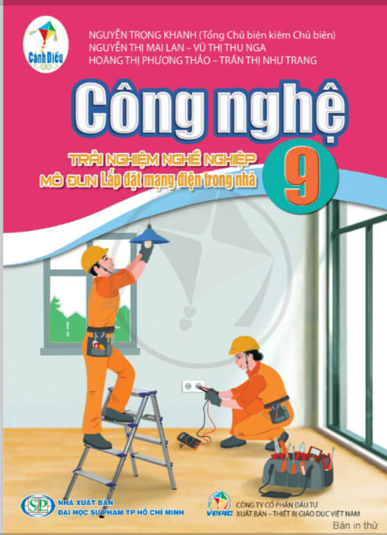 Sách Giáo Khoa Công Nghệ 9 - Trải Nghiệm Nghề Nghiệp Mô Đun Lắp Đặt Mạng Điện Trong Nhà Cánh Diều