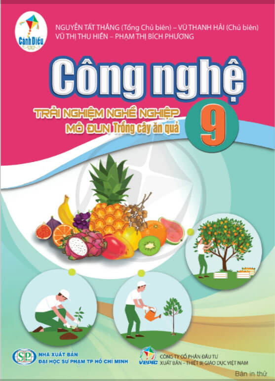Sách Giáo Khoa Công Nghệ 9 - Trải Nghiệm Nghề Nghiệp Mô Đun Trông Cây Ăn Quả Cánh Diều