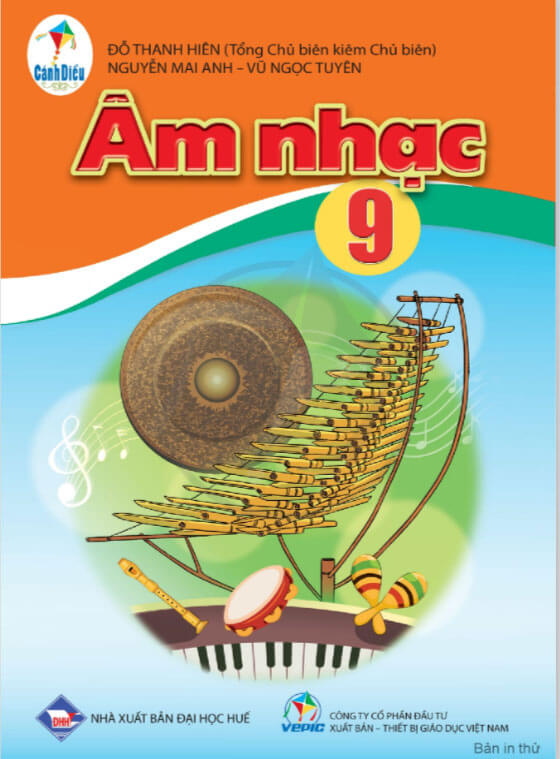 Sách Giáo Khoa Âm nhạc 9 Cánh Diều