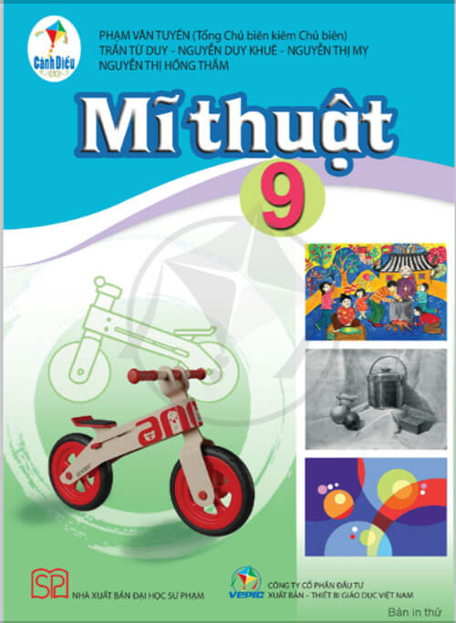 Sách Giáo Khoa Mĩ thuật 9 Cánh Diều