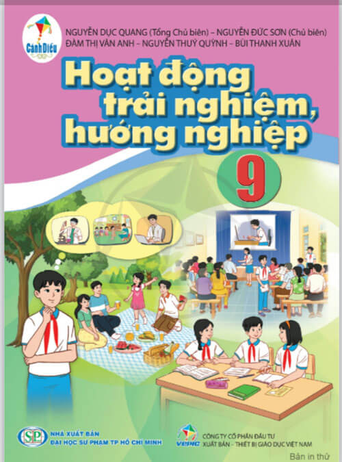 Sách Giáo Khoa Hoạt động trải nghiệm, hướng nghiệp 9 Cánh Diều
