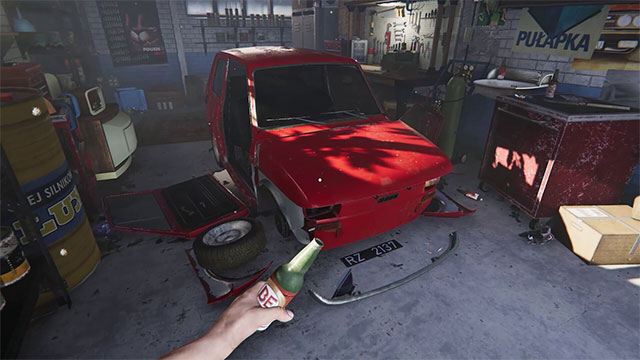 Quản lý gara sửa xe của riêng mình tại Ba Lan những năm 90 trong Car Repair game