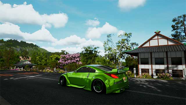 Ngồi sau tay lái của một chiếc xe thời thượng trong JDM Rise of the Scorpion