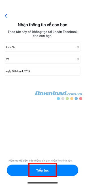 cach tao tai khoan Messenger Kids 7*466527