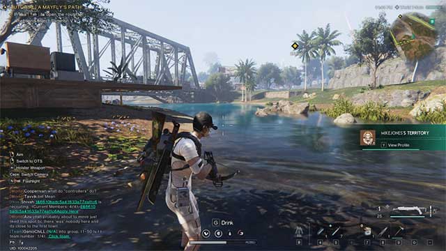 Nếu căn cứ gần nguồn nước, bạn có thể dễ dàng thu thập da động vật, nước và thức ăn