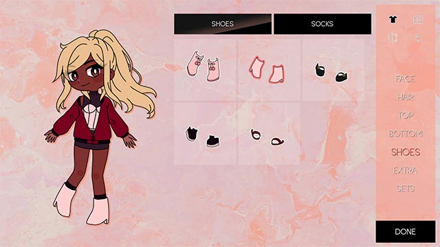 Cùng Foris phối đồ và hoàn thành nhiệm vụ trong game thời trang chibi Artificial Fashionista