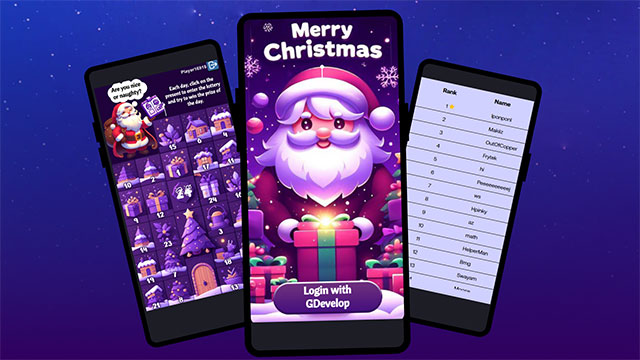 Sử dụng template GDevelop là cách nhanh nhất để làm game cho người mới bắt đầu