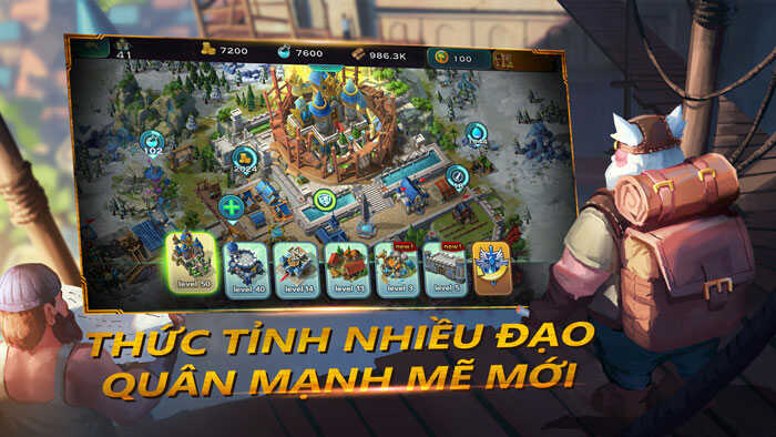 Thức tình nhiều đạo quân mạnh mẽ