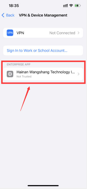 Trở lại trình duyệt và ấn xác nhận “Trust” lần nữa.