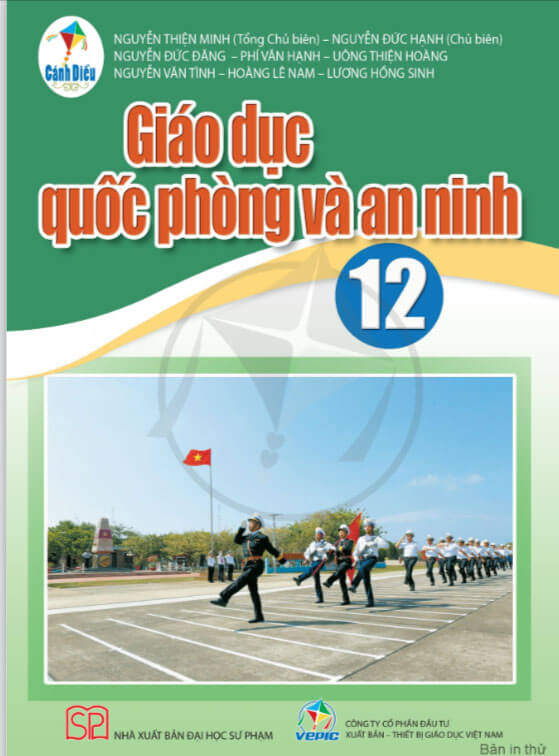 Sách Giáo Khoa Giáo dục, quốc phòng và an ninh 12 Cánh Diều