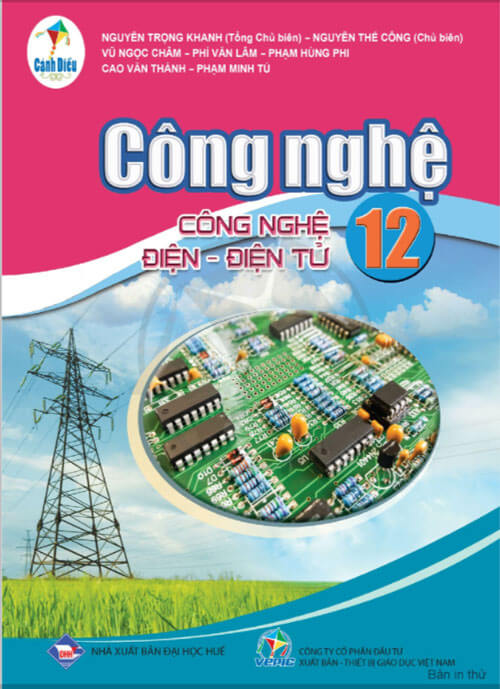 Sách Giáo Khoa Công nghệ 12 - Công Nghệ Điện - Điện Tử Cánh Diều