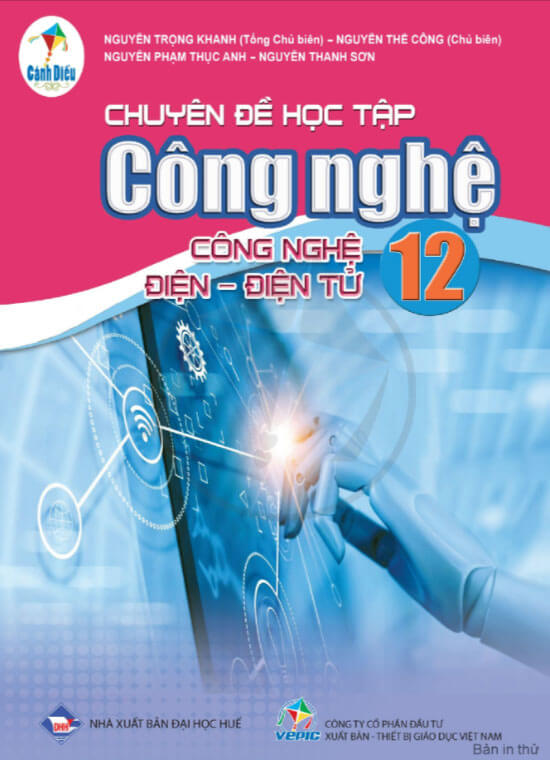 Sách Giáo Khoa Chuyên Đề Công nghệ 12 - Công Nghệ Điện - Điện Tử Cánh Diều