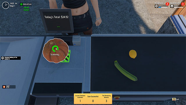 Thuê nhân viên thu ngân để đảm bảo khách hàng có trải nghiệm mua sắm tốt nhất trong Internet Cafe & Supermarket Simulator 2024