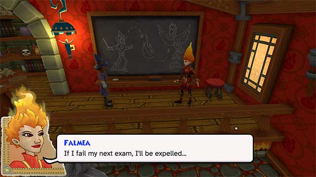 Ravenwood Academy là game mô phỏng cuộc sống trong học viện phù thủy