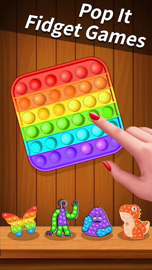 Chơi pop-it giải trí