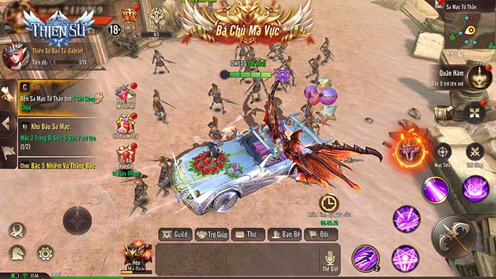 Game MMORPG đậm chất hoài niệm cày cuốc - Thánh Quang Thiên Sứ