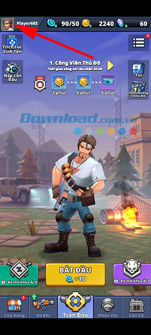 Hướng dẫn nhập code game Zombie Waves