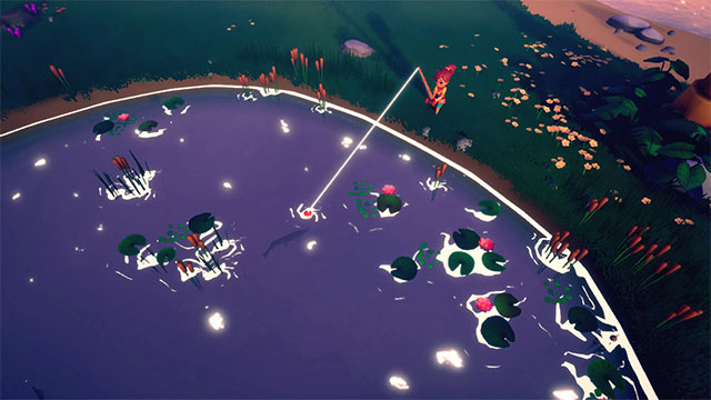 Câu cá là 1 hoạt động thư giãn thú vị và hữu ích trong Collector Cove game