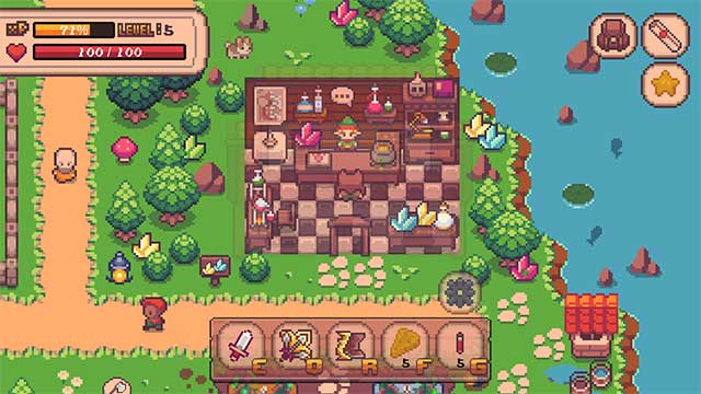 Khám phá thế giới mở sống động với nhiều tòa nhà, NPC, hòn đảo,...