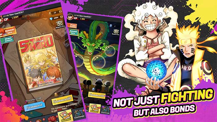 Game nhập vai chiến thuật thẻ bài chủ đề đa vũ trụ anime - Manga Mayhem: Unity