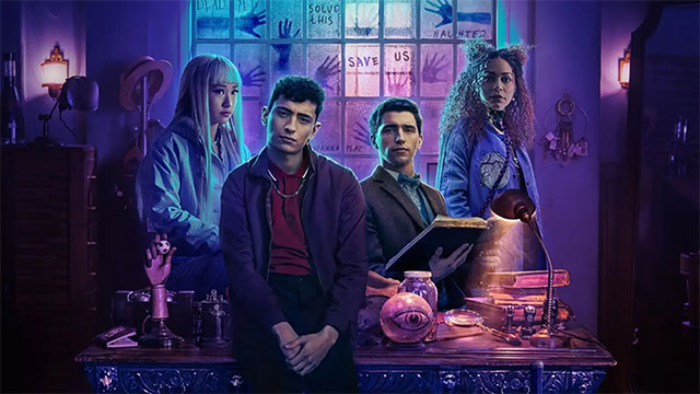 Poster phim Dead Boy Detectives gồm 8 tập, khởi chiếu trên Netflix từ 25/4
