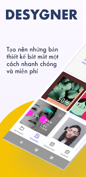 Desygner giúp bạn thiết kế nên những nội dung bắt mắt, thu hút