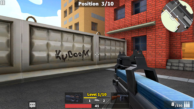Royale Gun Battle cho bạn tham gia vào các trận đấu súng nhiều người chơi thú vị
