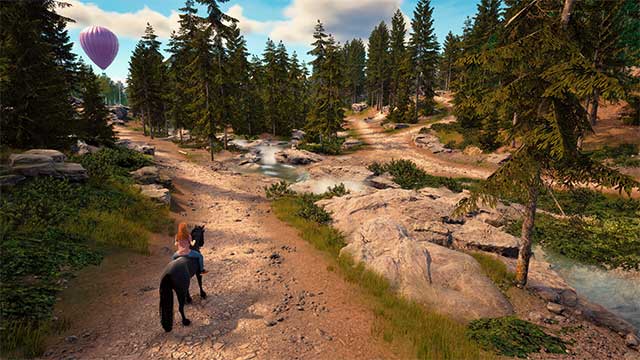 Cập nhật cảnh thiên nhiên với cây cối mới, hiệu ứng ánh sáng và thời tiết