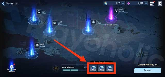 Hoàn thành Gate Mission