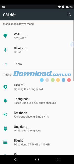 Cài đặt Virtual Android trên điện thoại