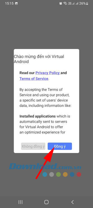 Cài đặt Virtual Android trên điện thoại
