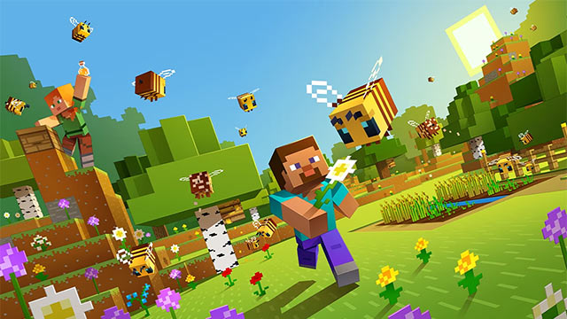 Minecraft là sự pha trộn giữa phiêu lưu tự do với sinh tồn sandbox đầy tính sáng tạo