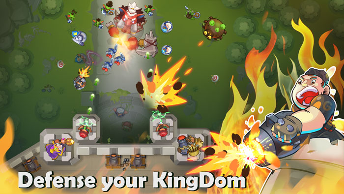 Game chiến thuật, lối chơi phòng thủ tháp