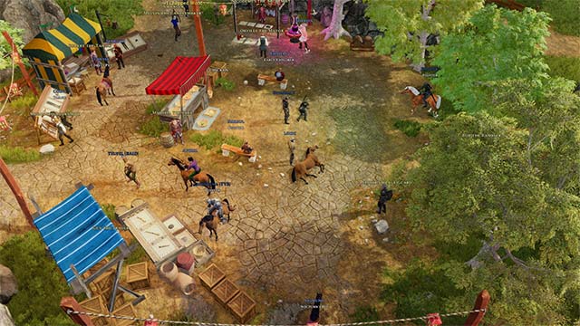 Khám phá các khu vực và địa điểm quen thuộc trong game gốc Legends of Aria