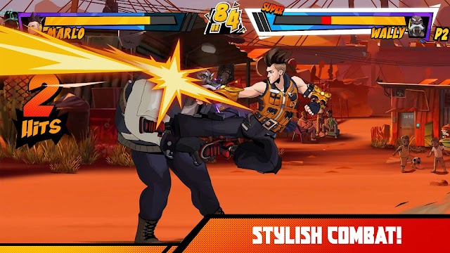 Chiến đấu đối kháng phong cách trong game Super Dragon Punch Force 3