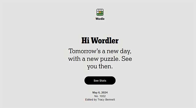 Wordle là game giải ô chữ trên web được nhiều người trên thế giới yêu thích
