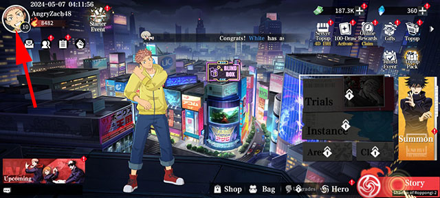 Hướng dẫn nhập code Jujutsu Sorcerer