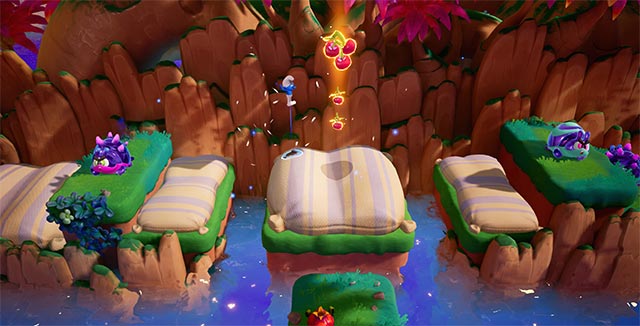 The Smurfs Dreams là trò chơi phiêu lưu đi cảnh 3D kết hợp giải đố chủ đề giấc mơ của Xì Trum