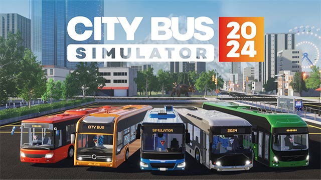 Vào vai tài xế xe buýt trong thành phố đông đúc, hiện đại với game mô phỏng City Bus Simulator 2024