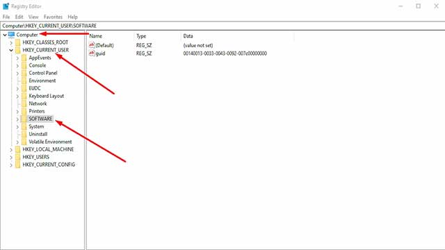 Xóa Game Folder khỏi Registry