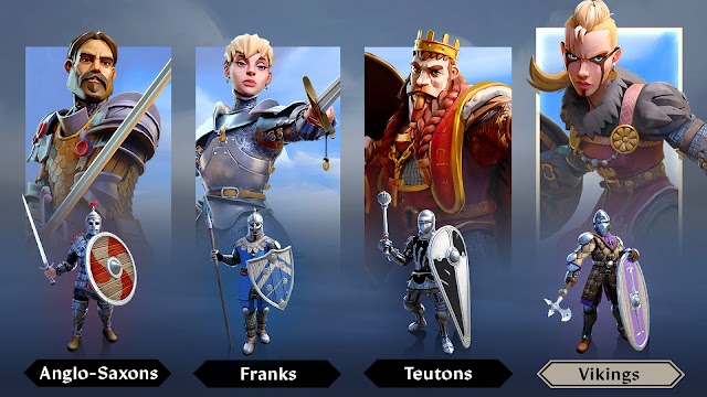 Dawn of Ages: Medieval Games có sự góp mặt của các nhân vật mạnh mẽ thời Trung Cổ 