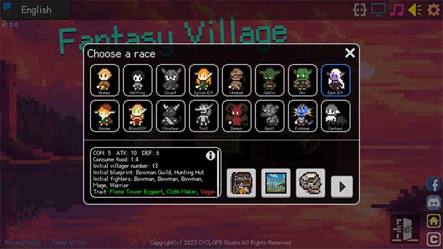 Tạo ra nhiều dân làng hơn cho các nhiệm vụ sản xuất và chiến đấu khác nhau